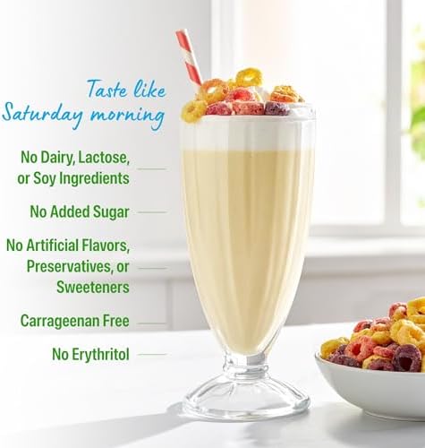 Ingredients list for Orgain Fruity Cereal protein powder