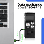 Premium ghost hunter recording device highlighting clear digital audio playback interface.