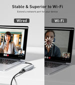 Reborn high speed 1000Mbps LAN network adapter packaging content