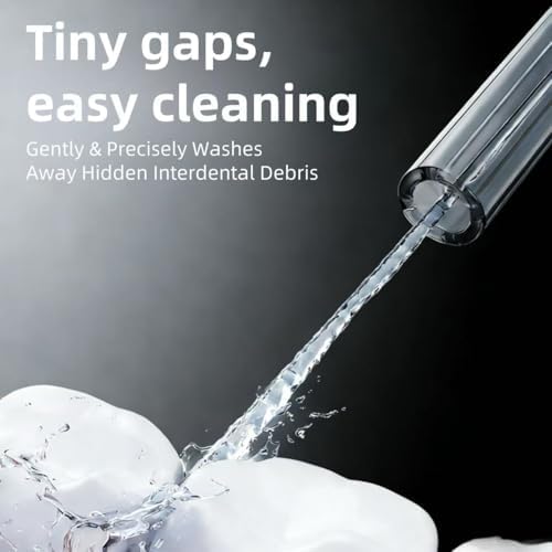 Transparent jet tips for Oralfree water irrigator