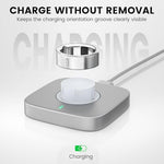 Demonstration of a smart ring charging effortlessly with the clear film protector attached