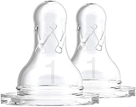 Dr. Brown's Natural Flow Narrow Neck Nipple, Set of 2 (Level 1 (2 Nipples)) - Image 3
