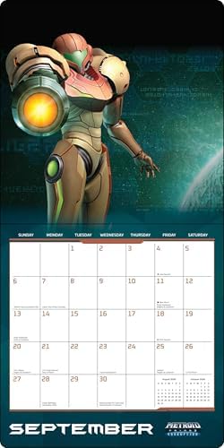 Metroid 2026 Wall Calendar - Image 6