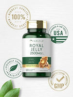Nutrient rich bee superfood Carlyle Royal Jelly 120 count bottle highlighting wellness benefits