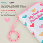 Niselity my first photo book for toddlers open page displaying clear picture pockets