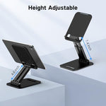 Tonmom heavy duty iPad mount highlighting the anti-slip silicone pads on the base and holding hooks.
