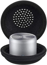 EWA electronic device cover showing acoustic mesh design for playing music.