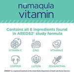 Detailed label of PRN Numaqula macular support supplement