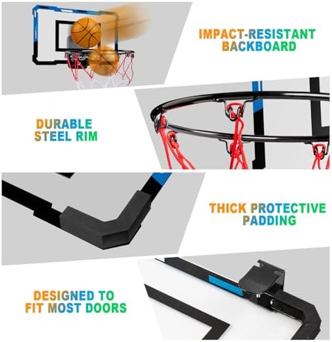 Close up of Loiley basketball hoop breakaway rim and backboard