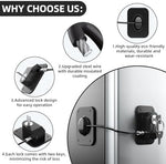 Rormgo refrigerator lock key operated mechanism