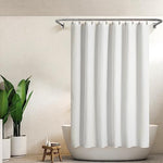 Barossa Design spa-style textured fabric curtain showcasing standard 71 by 72 inches dimensions.