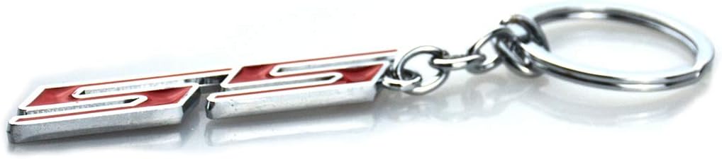 Aimoll stainless steel Super Sport key fob ring in hand