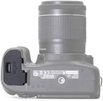 Shenligod plastic and metal camera battery chamber lid replacement shown from a top angle view