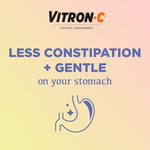 Vitron-C high potency iron supplement for women showing daily immune support details