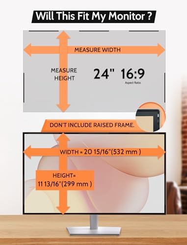 Two pack premium desktop privacy shields highlighting micro louver data protection technology.