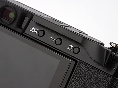 Haoge aluminum alloy hot shoe thumb up rest attached to a camera top plate.