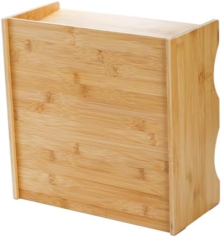 Eco friendly bamboo cassette tape and video game case organizer