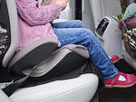 Side profile of Prince Lionheart Compact Seatsaver under a child seat