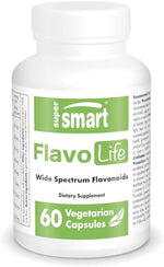 Supersmart FlavoLife supplement facts and complete list of nine bioflavonoids