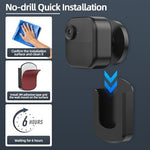 BOUNHOHE damage free adhesive bracket installed on a clean interior wall illustrating a neat toolless setup.