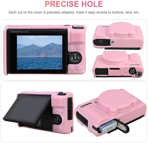 Side profile of Canon PowerShot hard shell carrying case