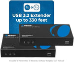 Orei HDBaseT transmitter and receiver units side by side
