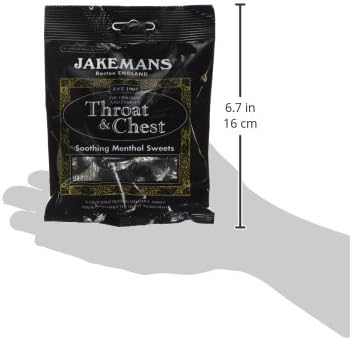 Jakemans Throat and Chest Menthol Sweets 100G - Image 3