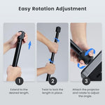 Aurzen ceiling mount installation kit contents