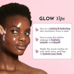 Glow Recipe Watermelon Glow Jelly Sheet Mask back label showing detailed ingredients list including botanical extracts