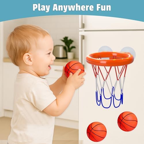 Marppy basketball bath toy set packaging components