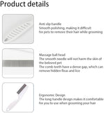 Portable fine tooth head lice comb for adults and children scalp care