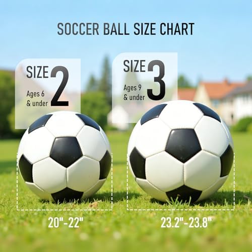 Six inch small soccer ball for children aged one to six close up stitching detail.