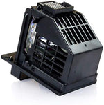Premium forty watt television replacement bulb angled view highlighting the durable internal projector components