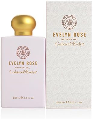 Crabtree & Evelyn Evelyn Rose Bath and Shower Gel, 250ml - Image 3
