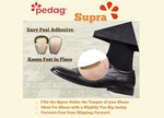 Pedag Supra shoe pad showing self-adhesive backing layer