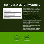 Back label of Swanson Vanadium and Chromium dietary supplement with nutritional facts and ingredient dosages.
