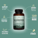 Authentic Natural Rhythm Triple Calm Magnesium 150mg capsule bottle tracking details