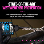 Premium wax-based bicycle chain oil for mountain and road bikes