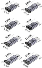 Premium retail packaging of the imported electronic converter set for multi device connectivity.
