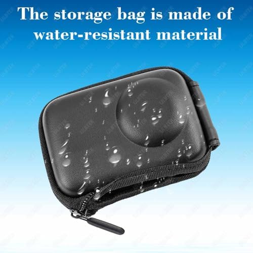 Side angle view of the compact ULBTER protective storage box for action cameras.