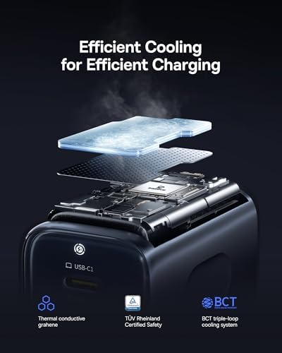 Authentic Baseus multi device travel charger with folding pins retracted for transit