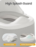 Close up of Minimiss toddler toilet soft cushion seat