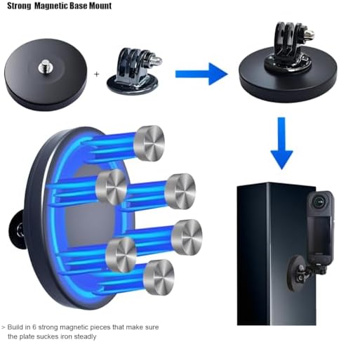 Husiway bike clamp and car suction cup mount for vehicle video recording