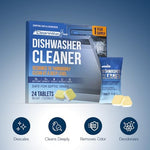 Unwrapped CleanHike cleaning pod showing active formula for hard water descaling