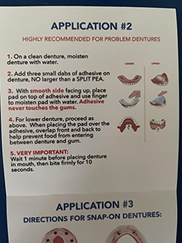 Packaging detail of Bondezz non-toxic denture glue alternative made in USA.