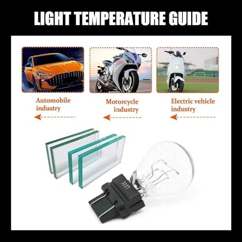 Bulk retail packaging of ten pieces miniature automotive halogen lamps illustrating secure shipping setup for imported car parts