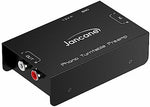 Cotsoco stereophonic vinyl preamp highlighting stereo RCA inputs and ground terminal connection