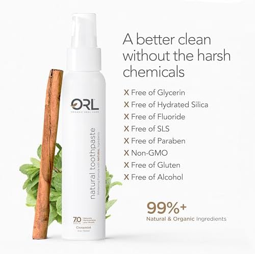 Eco-friendly aluminum pump bottle of ORL non-toxic toothpaste