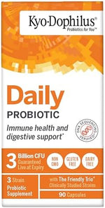 Kyolic Wakunaga Of America Company - Kyo-Dophilus, 350 Mg, 90 Capsules - Image 4