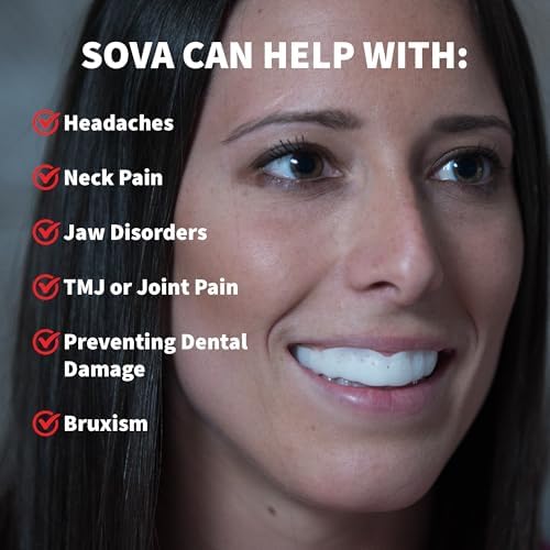 Comparison of SOVA Max 2.4mm thickness against standard thick mouth guards